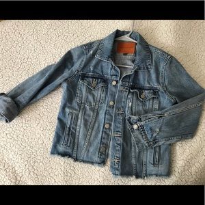 NWOT Lucky Brand The Tomboy Trucker Jean Jacket